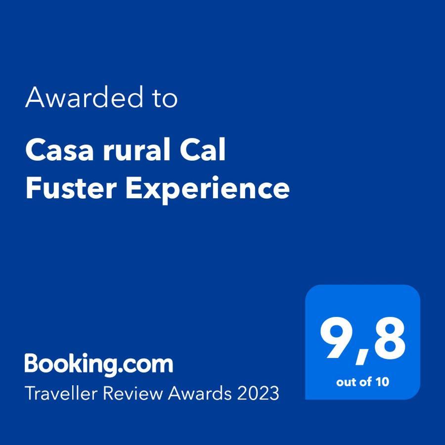 Casa Rural Cal Fuster Experience Terrades Zewnętrze zdjęcie